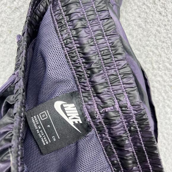 Nike Track Pants Women's Small Purple Black Zebra Print Icon Clash Cuffed Jogger - Picture 10 of 12